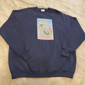 Vintage Tinker Bell Disney crewneck sweater